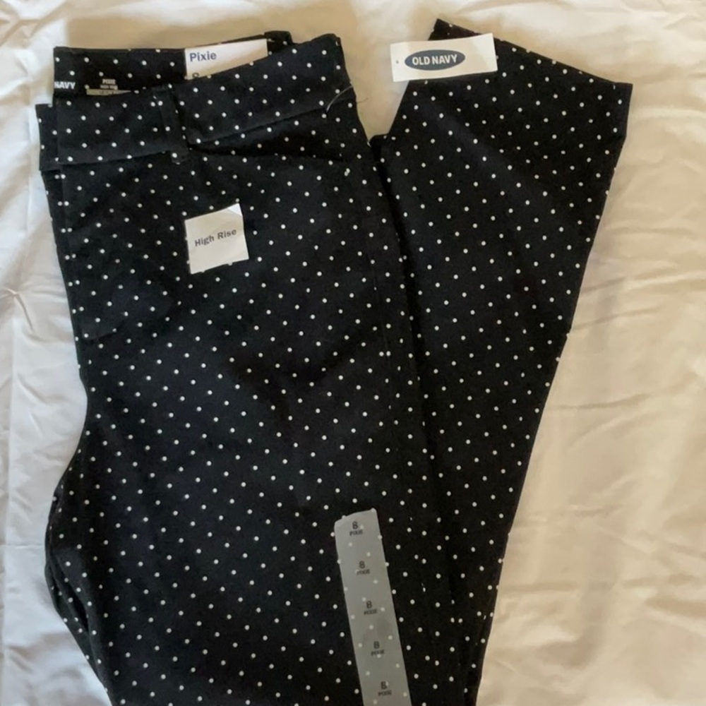 Polka dot pants